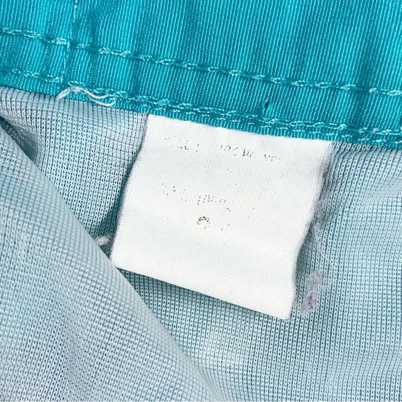 VTG Hobie Mens Retro Swim Trunks Size M Colorblock Pastel Rainbow Old School - Picture 9 of 9